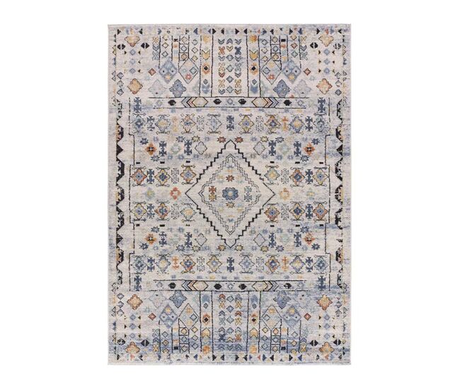 Alfombra étnica multicolor mabel, 120x170 cm - atticgo