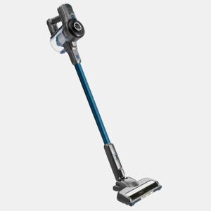 Aspirador vertical sem fio H.Koenig UP610 2 em 1, azul, 40 min de tempo de funcionamento, escova LED, 150W