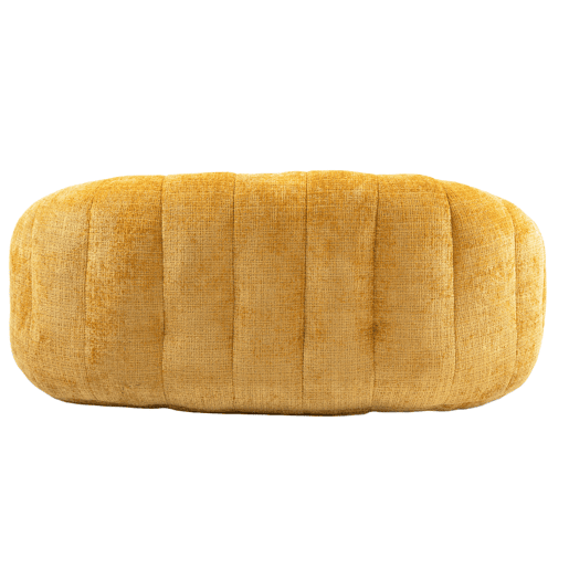 Sofá puff individual - Alto conforto, encosto alto, interior e exterior - Amarelo Sofá puff individual - Alto conforto, encosto alto, interior e exterior - Amarelo
