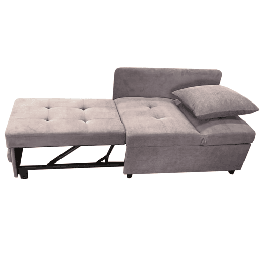 Sofá-cama 3 em 1 - Sofá de linho com encosto ajustável - para espaços pequenos Sofá-cama 3 em 1 - Sofá de linho com encosto ajustável - para espaços pequenos