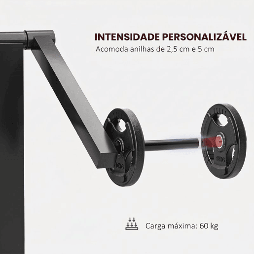 SPORTNOW Máquina de Bíceps e Tríceps 2 em 1, Banco Scott com Assento Regulável em Altura para Treino em Casa e Ginásio SPORTNOW Máquina de Bíceps e Tríceps 2 em 1, Banco Scott com Assento Regulável em Altura para Treino em Casa e Ginásio
