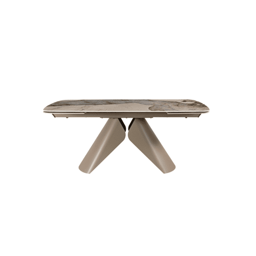 Mesa de jantar extensível 180260 × 100, com tampo em cerâmica Mesa de jantar extensível 180260 × 100, com tampo em cerâmica