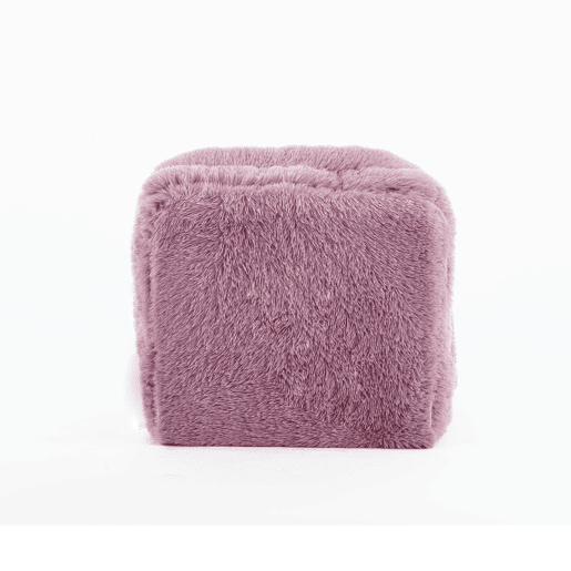 Sofá-cama tipo humano com 5 posições - ajustável, para jogos, meditação e relaxamento, tecido felpudo - Rosa Sofá-cama tipo humano com 5 posições - ajustável, para jogos, meditação e relaxamento, tecido felpudo - Rosa