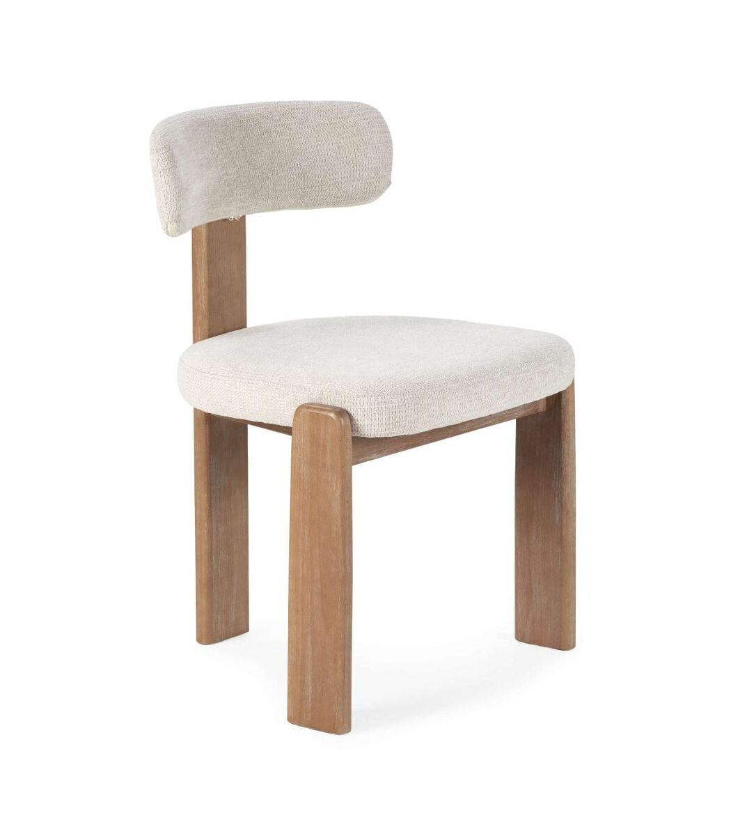 Pack de 2 sillas Nikola tapizado textil diseño moderno