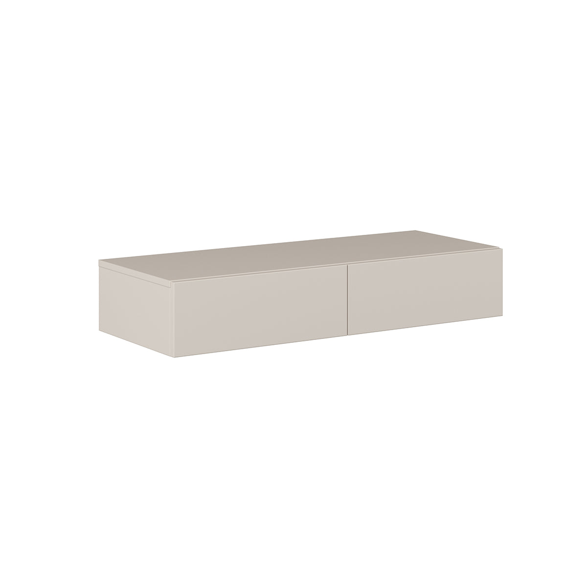 Tocador de pared bérénice cashmere 2 cajones