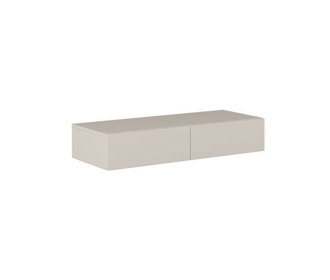 Tocador de pared bérénice cashmere 2 cajones