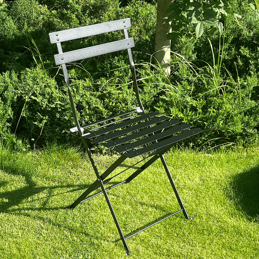 Conjunto de mesa e cadeiras de jardim Lisboa para 2 pessoas Preto Conjunto de mesa e cadeiras de jardim Lisboa para 2 pessoas Preto