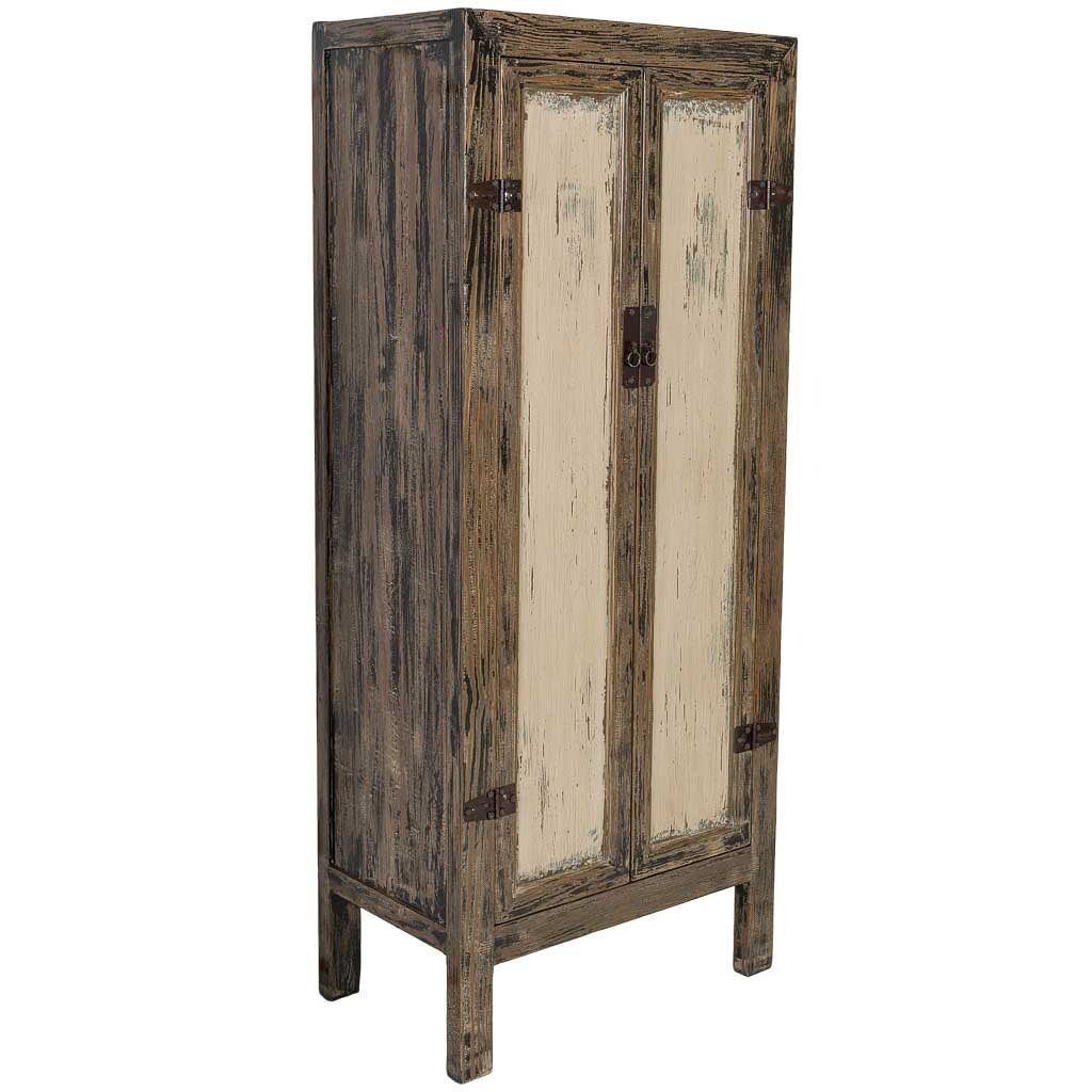Armario de madera marrón 80x48x190h cm