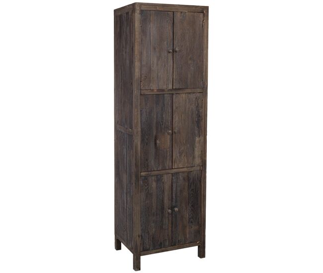Armario de madera marrón 55x40x179h cm