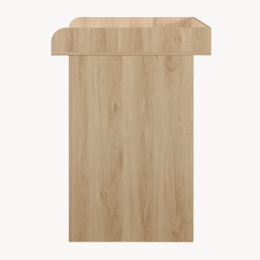 Cómoda muda-fraldas Starler com colchão removível 104x96x77 cm Carvalho en.casa Cómoda muda-fraldas Starler com colchão removível 104x96x77 cm Carvalho en.casa
