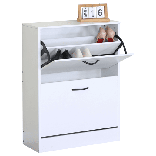Sapateira de 2 portas, sapateira estreita para hall de entrada, cerĂ¢mica, 2 puxadores, 12 pares, branco fosco, 60x81x24 cm Sapateira de 2 portas, sapateira estreita para hall de entrada, cerĂ¢mica, 2 puxadores, 12 pares, branco fosco, 60x81x24 cm