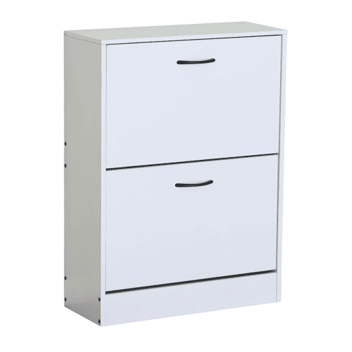Sapateira de 2 portas, sapateira estreita para hall de entrada, cerĂ¢mica, 2 puxadores, 12 pares, branco fosco, 60x81x24 cm Sapateira de 2 portas, sapateira estreita para hall de entrada, cerĂ¢mica, 2 puxadores, 12 pares, branco fosco, 60x81x24 cm