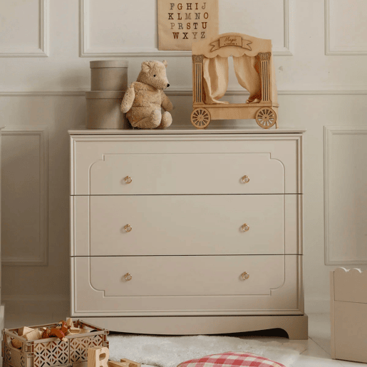 Cómoda com 3 gavetas Bellamy Royal Beige