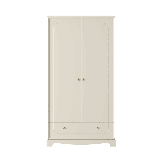 Cómoda 3 gavetas e roupeiro 2 portas Bellamy Royal Beige