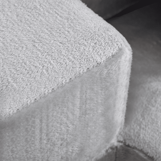 Sofá-cama de 2 lugares - conversível, sem montagem, fácil de transportar - cinzento claro