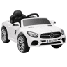 AIYAPLAY Carro Elétrico Infantil Mercedes-Benz SL500 12 V com Telecomando, Luzes, Música e Bluetooth - Branco