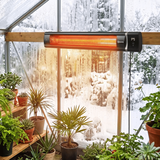 Outsunny Aquecedor Infravermelho de Terraço 3000 W, Mural, IP65, 9 Níveis, Temporizador 24 h, Ecrã LED, Preto