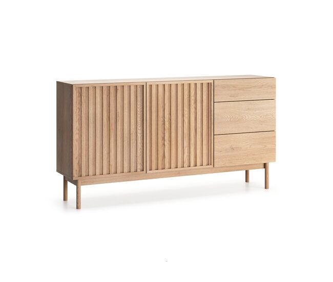 Aparador 2 puertas 3 cajones Idor Madera