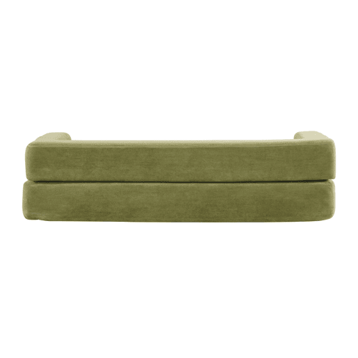 Sofá modular de 3 lugares - com 3 apoios para os pés, espuma de alta elasticidade, chenille, ideal para estúdios e escritórios - verde Sofá modular de 3 lugares - com 3 apoios para os pés, espuma de alta elasticidade, chenille, ideal para estúdios e escritórios - verde