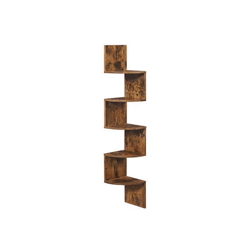 PRATELEIRA DE PAREDE 127 cm, canto castanhopreto PRATELEIRA DE PAREDE 127 cm, canto castanhopreto