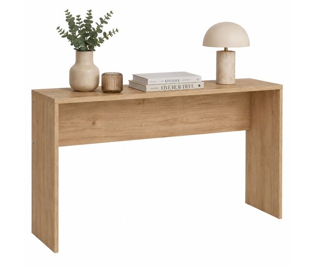 Extensión de escritorio pisuerga jackson hickory 150x40x76 cm / ampliación lateral para mesa de oficina con diseño moderno y funcional
