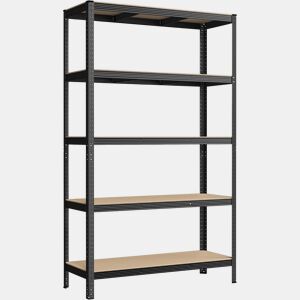SUPORTE DE ARMAZENAMENTO 200 cm, preto