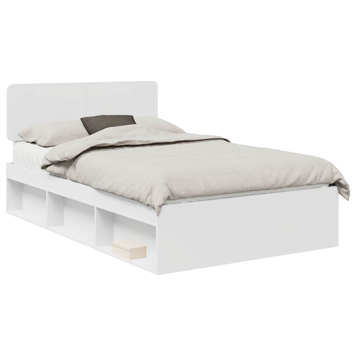 Estructura de cama doble matrimonial - 120 x 190 cm madera de pino macizo