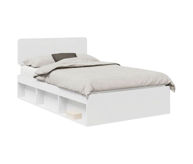 Estructura de cama doble matrimonial - 120 x 190 cm madera de pino macizo