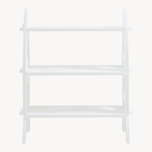 Estante infantil Tårnby orma de foguetão 70x55x25 cm - Branco en.casa