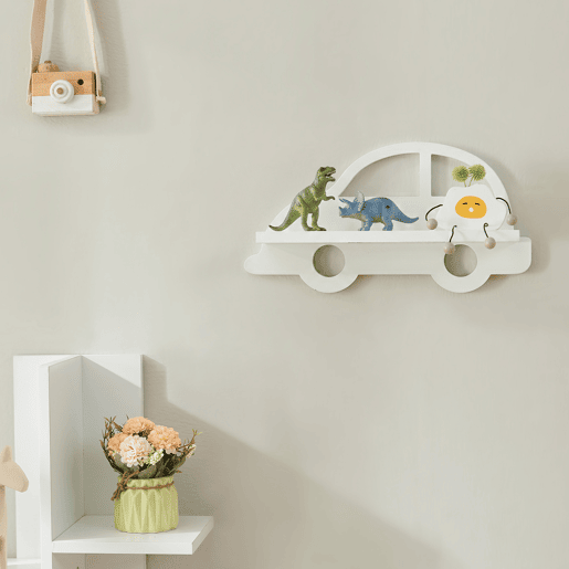 Prateleira de parede Skanderborg Autoform 21x40x11 cm Branco en.casa Prateleira de parede Skanderborg Autoform 21x40x11 cm Branco en.casa