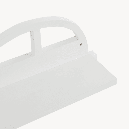 Prateleira de parede Skanderborg Autoform 21x40x11 cm Branco en.casa Prateleira de parede Skanderborg Autoform 21x40x11 cm Branco en.casa