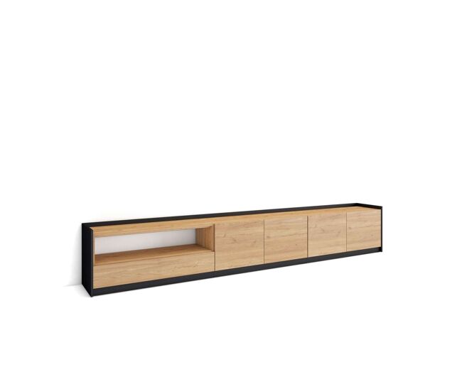 Mueble tv cancelada-02 con gran capacidad de almacenaje