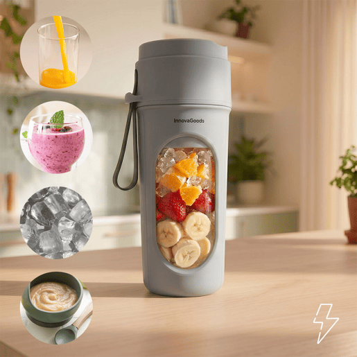 Liquidificadora de copo individual portátil recarregável InnovaGoods
