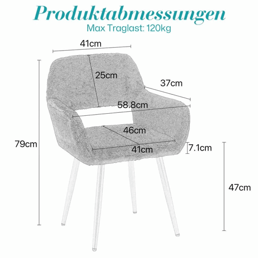 Cadeiras de jantar em pele sintética u2013 estilo Mid-Century com pernas em aço lacado u2013 Preto Cadeiras de jantar em pele sintética u2013 estilo Mid-Century com pernas em aço lacado u2013 Preto