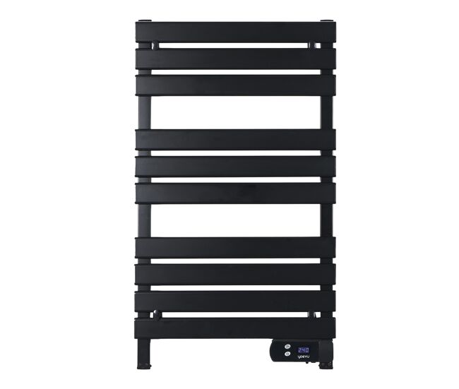 Toallero eléctrico yoevu 500 w, 10 barras, ip34, negro, 100.1 x 55.5 cm, sin estante - yv-tw588b