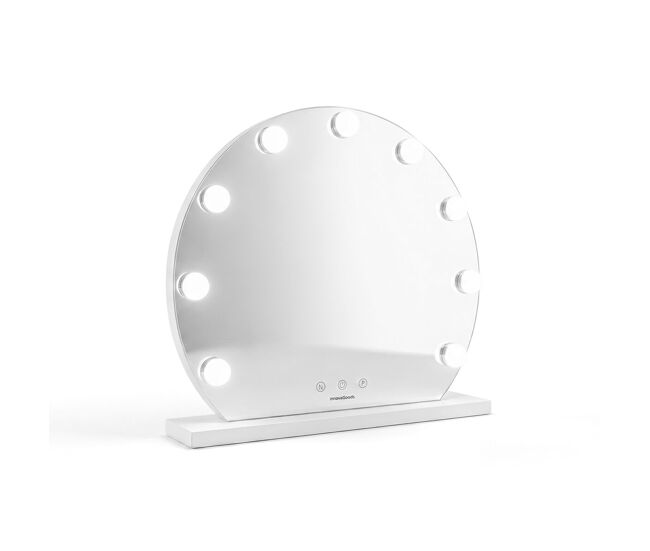 Espejo hollywood, 9 led, 3 tonos, brillo regulable innovagoods