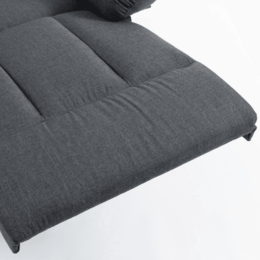 HOMCOM Poltrona de Massagem Relax Reclinável, 8 Pontos de Massagem, Calor Lombar, Comando, Assento com Molas, Bolsos Laterais, Tecido Efeito Linho, Cinzento-Escuro HOMCOM Poltrona de Massagem Relax Reclinável, 8 Pontos de Massagem, Calor Lombar, Comando, Assento com Molas, Bolsos Laterais, Tecido Efeito Linho, Cinzento-Escuro