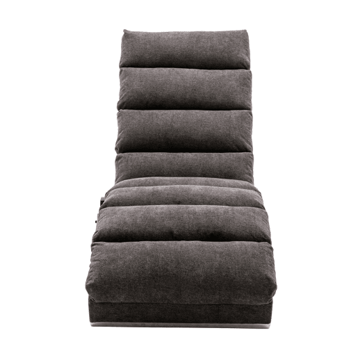 Sofá reclinável de 1 lugar - apoio total, vibração suave, bolsos laterais - cinzento escuro Sofá reclinável de 1 lugar - apoio total, vibração suave, bolsos laterais - cinzento escuro
