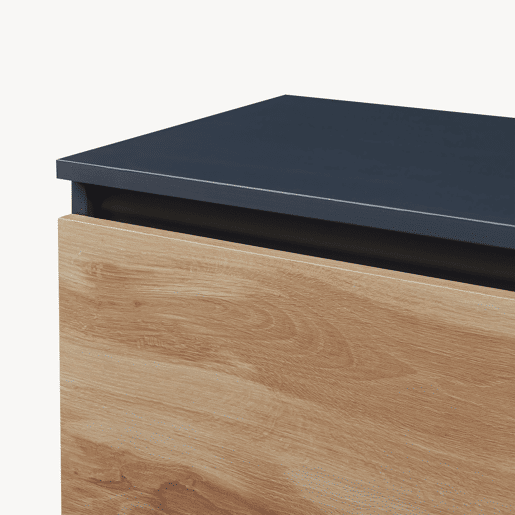 Aparador Kyr 2 portas e 3 gavetas 120x40x75 cm pretocarvalho rĂºstico en.casa Aparador Kyr 2 portas e 3 gavetas 120x40x75 cm pretocarvalho rĂºstico en.casa