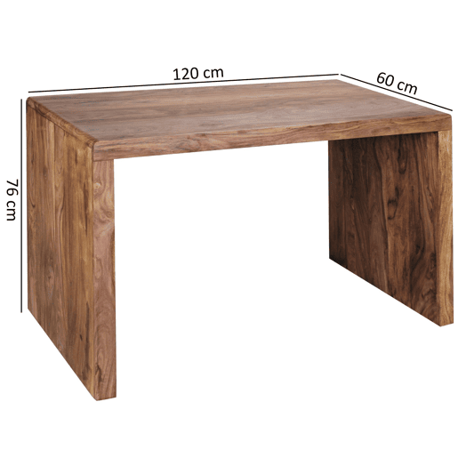 Mesa Boha 60 × 120 cm, palissandro indiano Mesa Boha 60 × 120 cm, palissandro indiano
