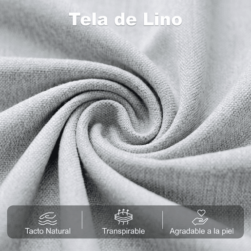 HOMCOM Sofá-cama de 2 Lugares 3 em 1, Conversível em Sofá, Divã e Cama, Encosto Ajustável, Tecido Efeito Linho, 2 Almofadas Laváveis, 127x73x95 cm, Cinzento-claro