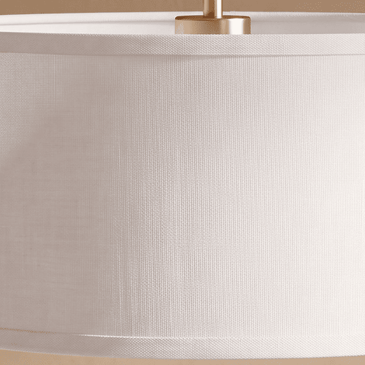 HOMCOM Candeeiro de Pé com Abajur em Tecido, Casquilho E27 e Interruptor de Pé, para Sala de Estar, Quarto e Escritório, Dourado e Branco HOMCOM Candeeiro de Pé com Abajur em Tecido, Casquilho E27 e Interruptor de Pé, para Sala de Estar, Quarto e Escritório, Dourado e Branco