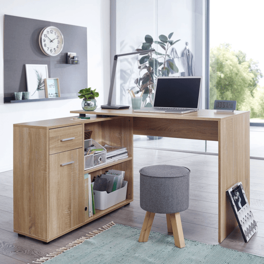 Mesa de canto 120 cm, carvalho Sonoma
