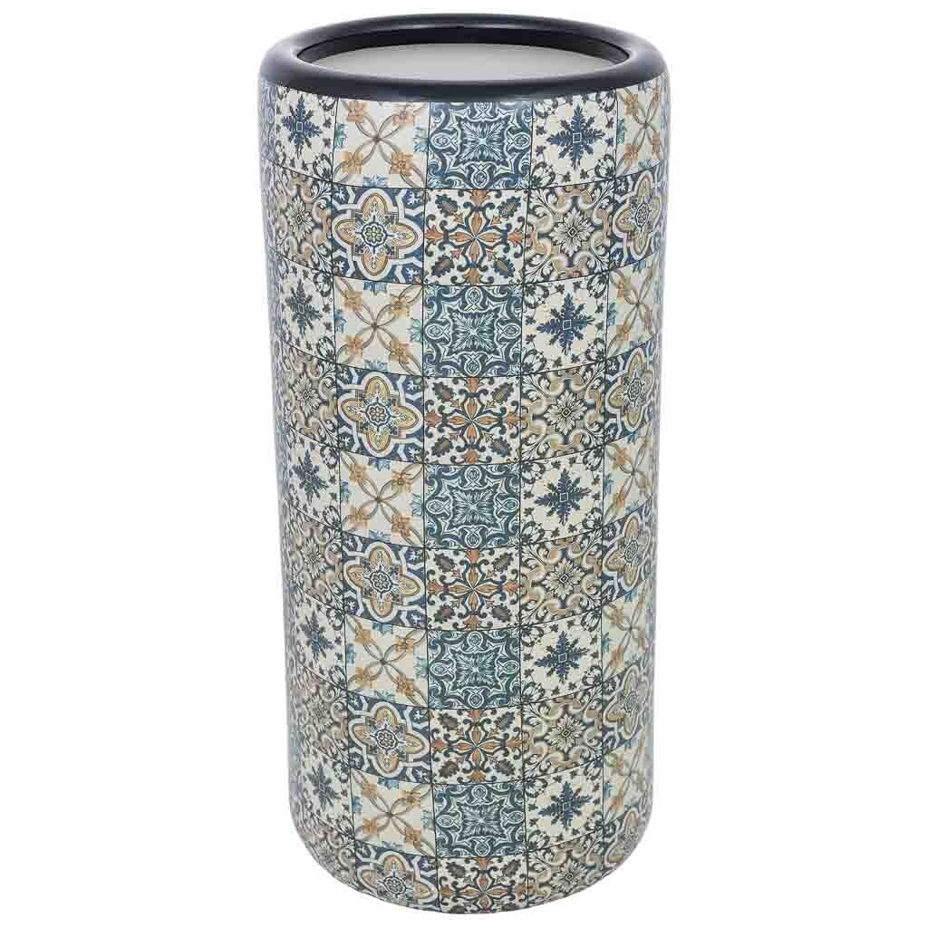 Paragüero de cerámica multicolor d22x45h cm