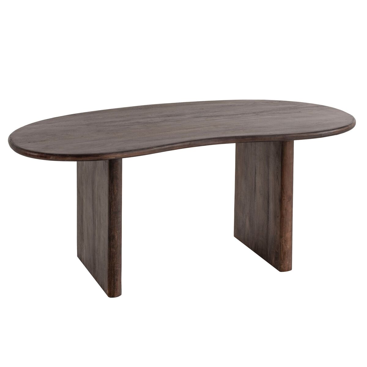 Escritorio 180 x 90 x 75 cm madera maciza de acacia retro; escritorio home office sólido con forma