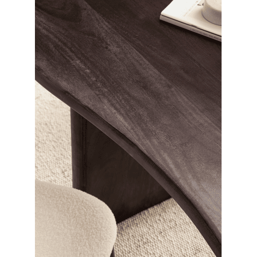 Mesa 180 x 90 x 75 cm madeira maciça de acácia retro Mesa home office sólida em forma Mesa 180 x 90 x 75 cm madeira maciça de acácia retro Mesa home office sólida em forma