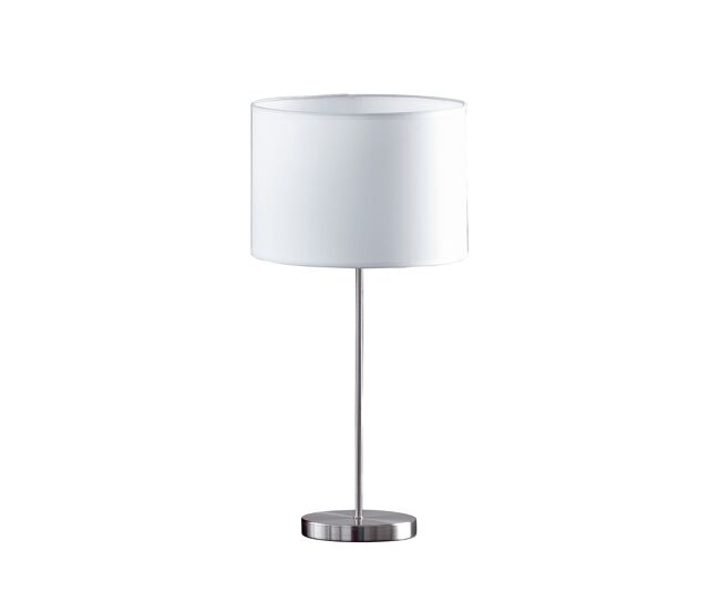 Lįmpara de mesa loft, blanca