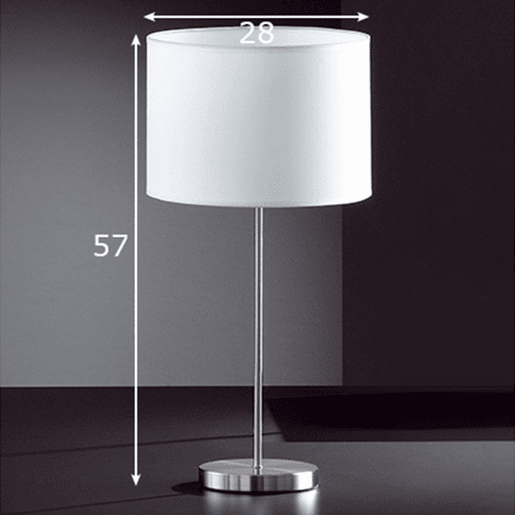 Candeeiro de mesa Loft, branco