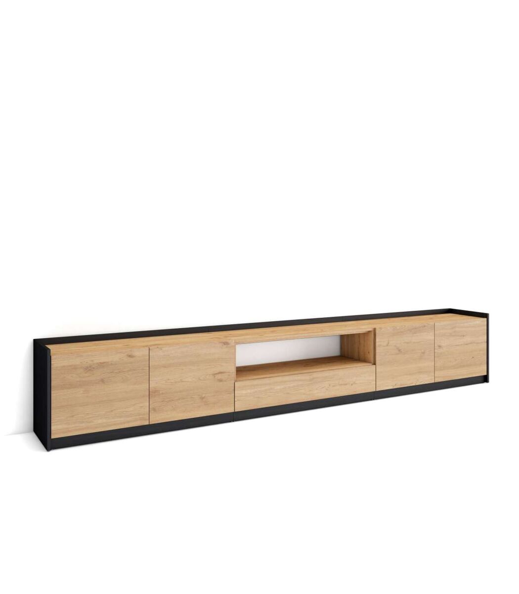 mueble tv cerralba-02 con almacenamiento para salon