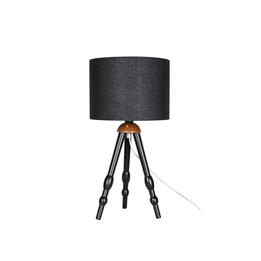 Candeeiro de mesa Anastasia, preto